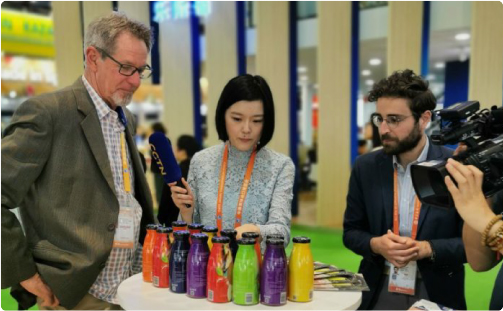 NZ Juice in the China International Imports Expo